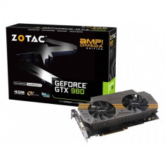 ZOTAC GeForce GTX980 AMP Omega Edition, 4GB GDDR5, 256 bit, DVI, HDMI, 3 *DP, OC, FAN (ZT-90202-10P) foto