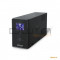 UPS GEMBIRD 650VA W. AVR, display LCD, black, &#039;EG-UPS-031&#039;