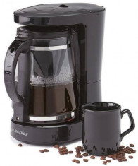 Filtru de cafea/ceai - negru - 680 W, 1,2 l foto