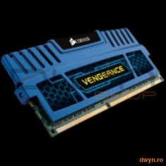 Corsair DDR3 4GB 1600MHz, 1x4GB, 9-9-9-24, radiator Blue Vengeance, single module, 1.5V foto