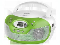 Radio portabil Sencor SPT 229 USB,MP3, verde foto