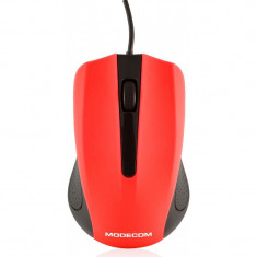 Mouse de notebook Modecom MC-M9 Red foto