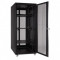 Linkbasic rack cabinet 19&#039;&#039; 22U 600x600mm black (perforated steel front door)