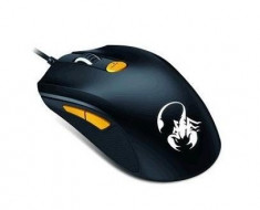 Mouse Genius Usb Laser M8-610, Black /Orange foto