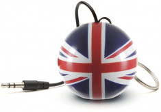 KitSound Mini Buddy Union Jack, Putere 2W RMS, Albastru (KSNMBGBF) foto