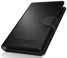 Icy Box External enclosure for 2.5&amp;#039;&amp;#039; SATA HDD/SSD, USB 3.0, Black foto