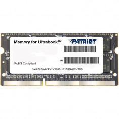 Memorie notebook Patriot 4GB DDR3 1600MHz CL11 foto