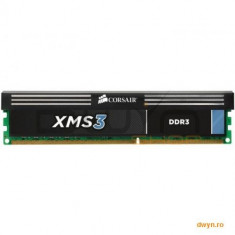 Corsair DDR3 8GB 1600MHz, KIT 2x4GB, 9-9-9-24, radiator XMS3, dual channel foto