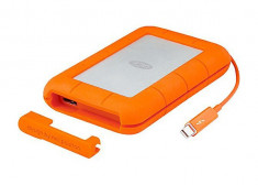 LaCie Rugged SSD v2 USB3 Thunderbolt with cable, 500 GB, USB 3.0,Shock Resistant foto