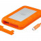 LaCie Rugged SSD v2 USB3 Thunderbolt with cable, 500 GB, USB 3.0,Shock Resistant
