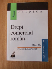 DREPT COMERCIAL ROMAN- CARPENARU- editia a III-A foto
