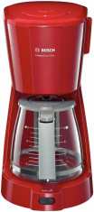 Cafetiera Bosch CompactClass Extra TKA3A034, 1100 W, 1.25 l. Rosu foto