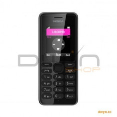 Nokia Nokia 108 Single Sim Black foto