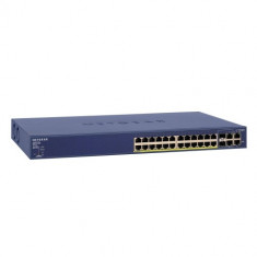 NETGEAR, Switch 8 porturi Gigabit, ProSafe, Desktop, metal, 16Gbps Bandwidth, MTBF 1 million hours ( foto