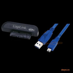 Adaptor USB 3.0 la SATA, Logilink &amp;#039;AU0012&amp;#039; foto