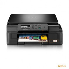 Brother DCPJ100YJ1, Multifunctional inkjet A4 (print/copy/scan), viteza printare: 11 ipm mono/6 ipm foto