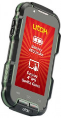 Utok Telefon Utok Explorer 4 Dual Sim 8gb 4 Ips Black &amp;amp; Green foto