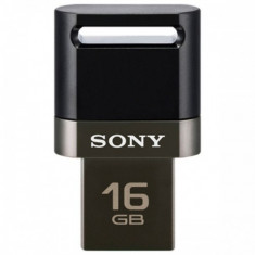 Sony USB Flash Drive Sony 16GB, On-The-Go, USB 2.0, cu rolul de a oferi un plus de memorie smartphone-uri foto