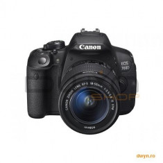 Camera foto Canon DSLR EOS 700D + EF-S 18-55 IS STM Black, 18 MP, CMOS, 3.2&amp;#039; vari-angle LCD touch sc foto