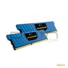 Corsair DDR3 8GB 1600MHz, KIT 2x4GB, 9-9-9-24, radiator Blue Vengeance LP, dual channel, 1.5V foto