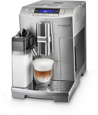 Masina de cafea PrimaDonna S DeLonghi ECAM 28.465.MB 1450 W, 15 bar, 2 L, dozator de cafea reglabila, Argintiu foto