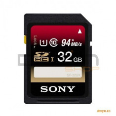 32GB Sony SDHC Card, viteza transfer pana la 94MB/s foto