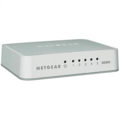 Switch Netgear GS205, 5 porturi Gigabit, desktop, plastic foto