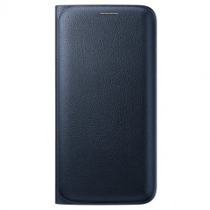 Galaxy S6 Edge G925 Flip Wallet Blue Black EF-WG925PBEGWW foto