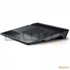 Deepcool M3 Black, structura din aluminiu, plastic si mesh metalic, dimensiune notebook: 15.6? foto