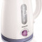 Philips Philips Fierbator de apa Philips HD4678/70, 2400 W, 1, 2 l, Alb lavanda