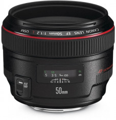 Canon Obiectiv Canon EF 50mm f/1,2L USM foto