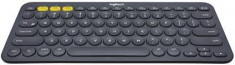 LOGITECH Bluetooth Keyboard K380 Multi-Device - INTNL - US International Layout - DARK GREY foto