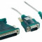 Adaptor 4World USB la Serial DB9M DB25M