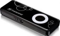 Transcend 8GB Player Mp3, negru foto