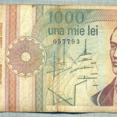 A1397 BANCNOTA-ROMANIA-1000 LEI-1991 -SERIA 0013 -EMINESCU -starea care se vede