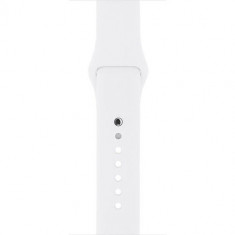 Curea Sport Alba XL Pin Otel Inoxidabil Apple Watch 42MM foto