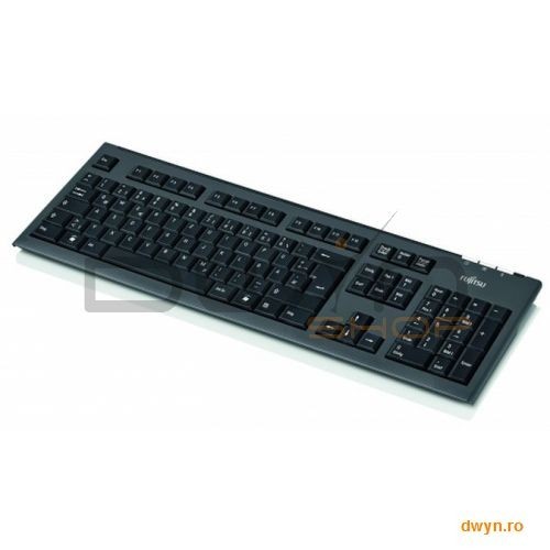 KB410 value keyboard USB black, USA layout on 105 keys, 1,8 m cable. arhiva Okazii.ro
