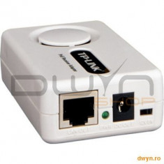 PoE (Power Over Ethernet) Splitter, IEEE 802.3af compatibil, carcasa plastic, plug &amp;amp; play foto
