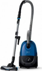 Aspirator cu sac Philips FC8575 4L Tub telescopic Cap TriActive Negru-Albastru foto