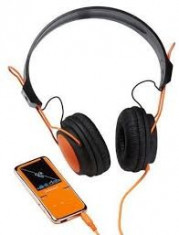 Intenso MP4 player 8GB Video Scooter LCD 1,8&amp;#039;&amp;#039; Orange + Headphones foto