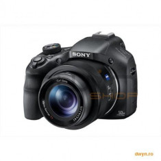 Camera foto Sony Cyber-Shot HX400 Black, 20.4 MP, senzor CMOS Exmor R, zoom optic 50x, stabilizare o foto