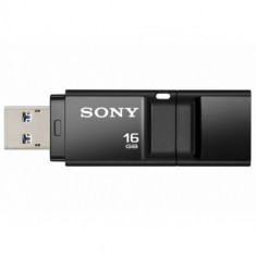 USB Flash Drive Sony 16GB, Microvault, USB 3.0, Viteza de citire 120 MB/s, negru foto