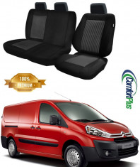 Huse Scaun Citroen Jumpy 2007-2016 3 locuri Confort Line foto