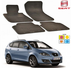 Set covorase auto Hitech din cauciuc Seat Altea XL 2007-2015 foto