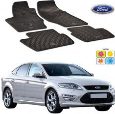 Set covorase auto Hitech din cauciuc Ford Mondeo 2008-2014 foto