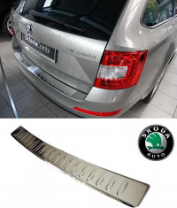 Ornament Inox Portbagaj Skoda Octavia III Combi 2012-2016 foto