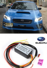 Modul Lumini De Zi (DRL) aprindere stingere automata faruri si lumini de zi 12v Subaru foto