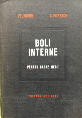 BOLI INTERNE PENTRU CADRE MEDII - Fl. Marian, C. Popescu foto