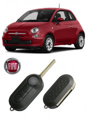 Carcasa Cheie Fiat 500 2009-2015 foto