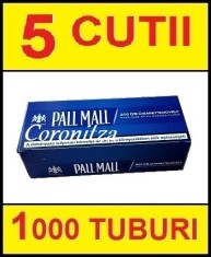 Tuburi tigari PALL MALL multifilter - 1000 tuburi tigari / filtre tigari foto